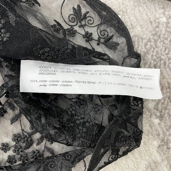 Zara - Floral Lace top - Picture 6 of 7